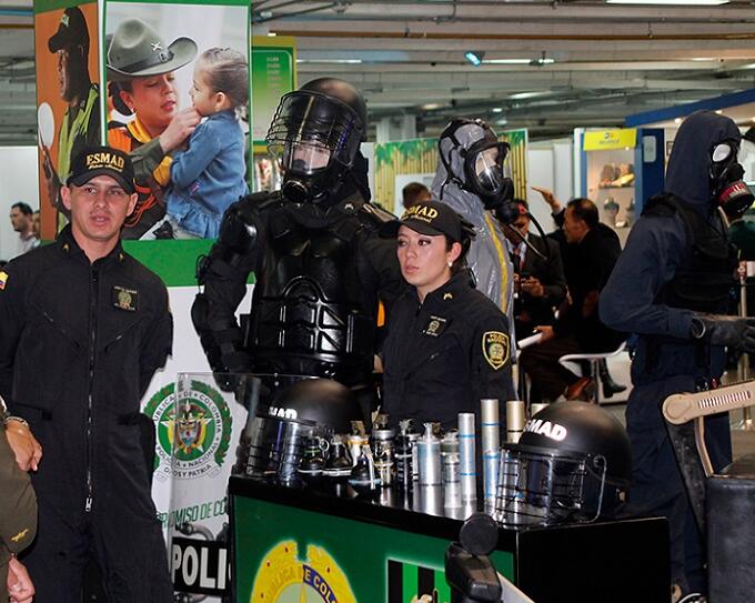 当地政府极力支持:哥伦比亚公共安全展览会