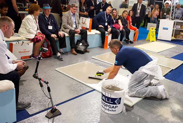 英国哈罗盖特地面材料展览会正火热开幕中