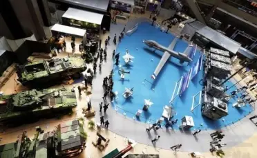台北国际航天国防工业展共计展出81项武器装备