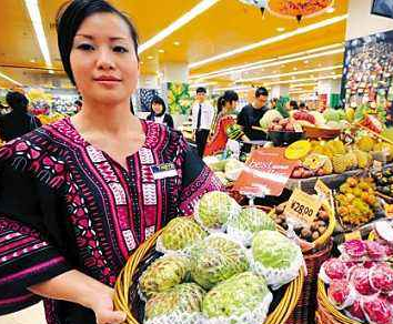 中国是泰国农产品最大的海外市场